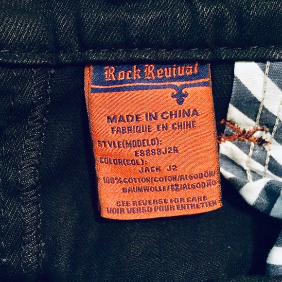 Rock Revival | Slim Straight Leg Jeans (34) - Picture 8 of 8